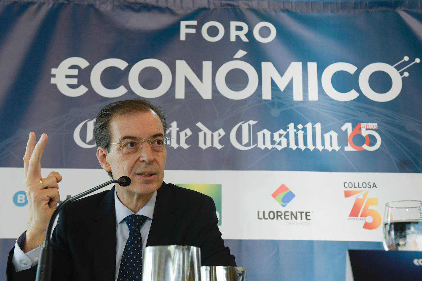 El consejero de Empleo e Industria, Germán Barrios, ha protagonizado la sesión matutina del Foro Económico de El Norte de Castilla. El acto se ha celebrado en el Pabellón de Cristal del Museo de la Ciencia de Valladolid este martes 29 de octubre.