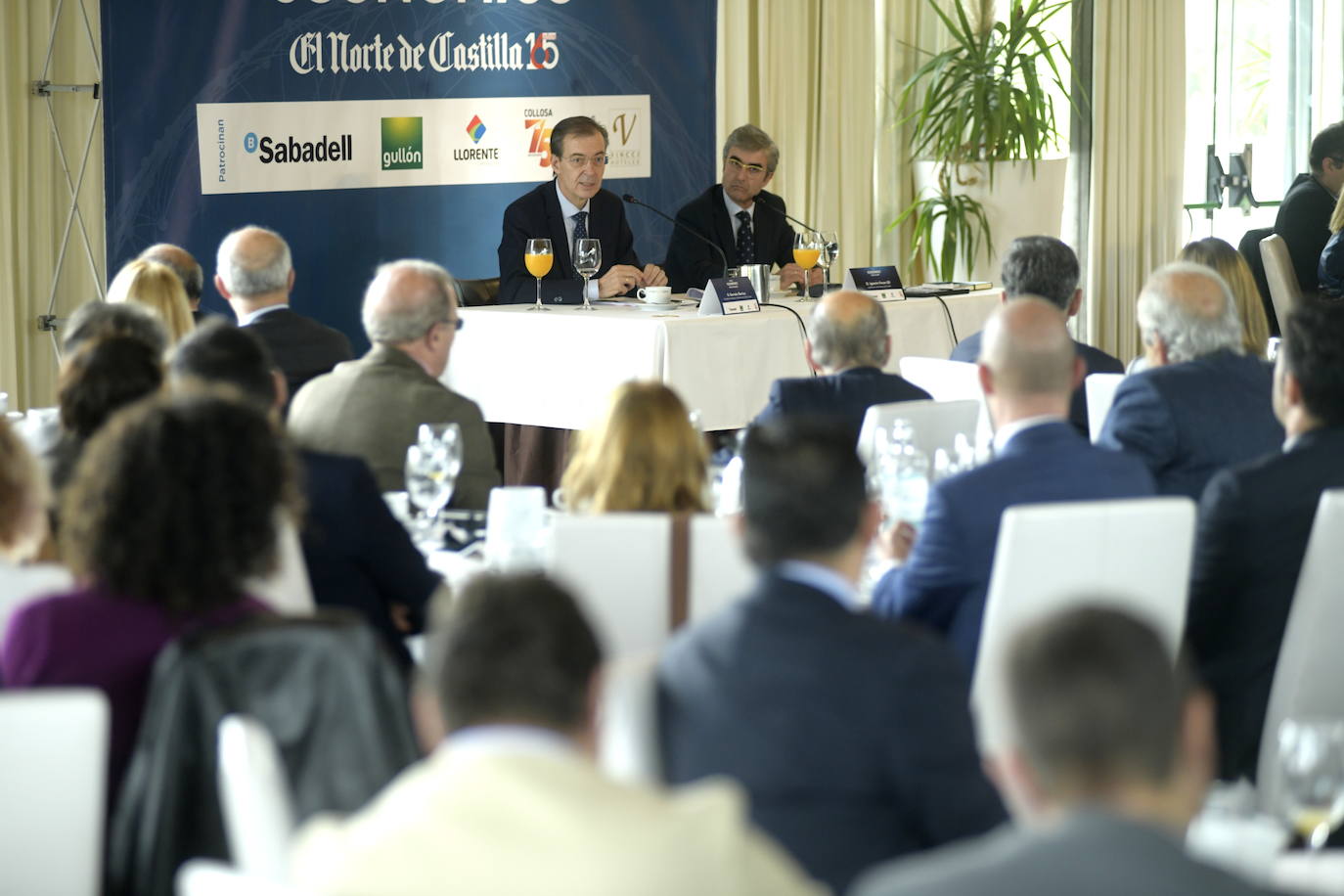 El consejero de Empleo e Industria, Germán Barrios, ha protagonizado la sesión matutina del Foro Económico de El Norte de Castilla. El acto se ha celebrado en el Pabellón de Cristal del Museo de la Ciencia de Valladolid este martes 29 de octubre.