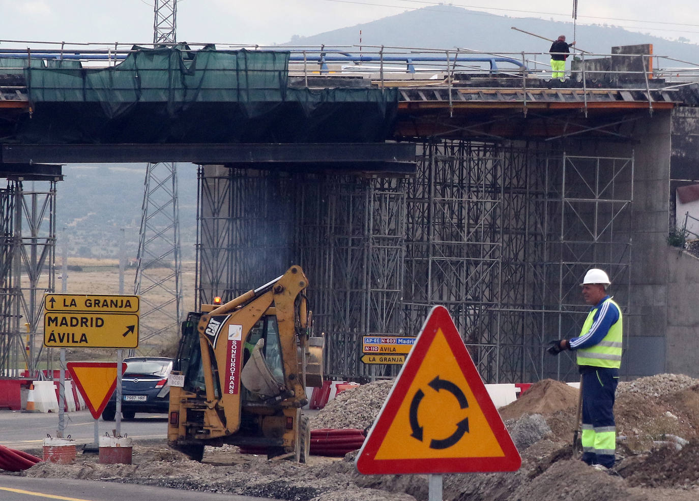 Estado actual de las obras de la SG-20