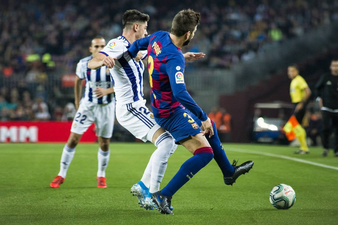 Lenglet adelantó al Barça y Olivas empató, pero Vidal rompió de nuevo el marcador y Messi hizo el tercero de falta directa para sumar el cuarto a pase de Rakitic y dar el quinto a Suárez