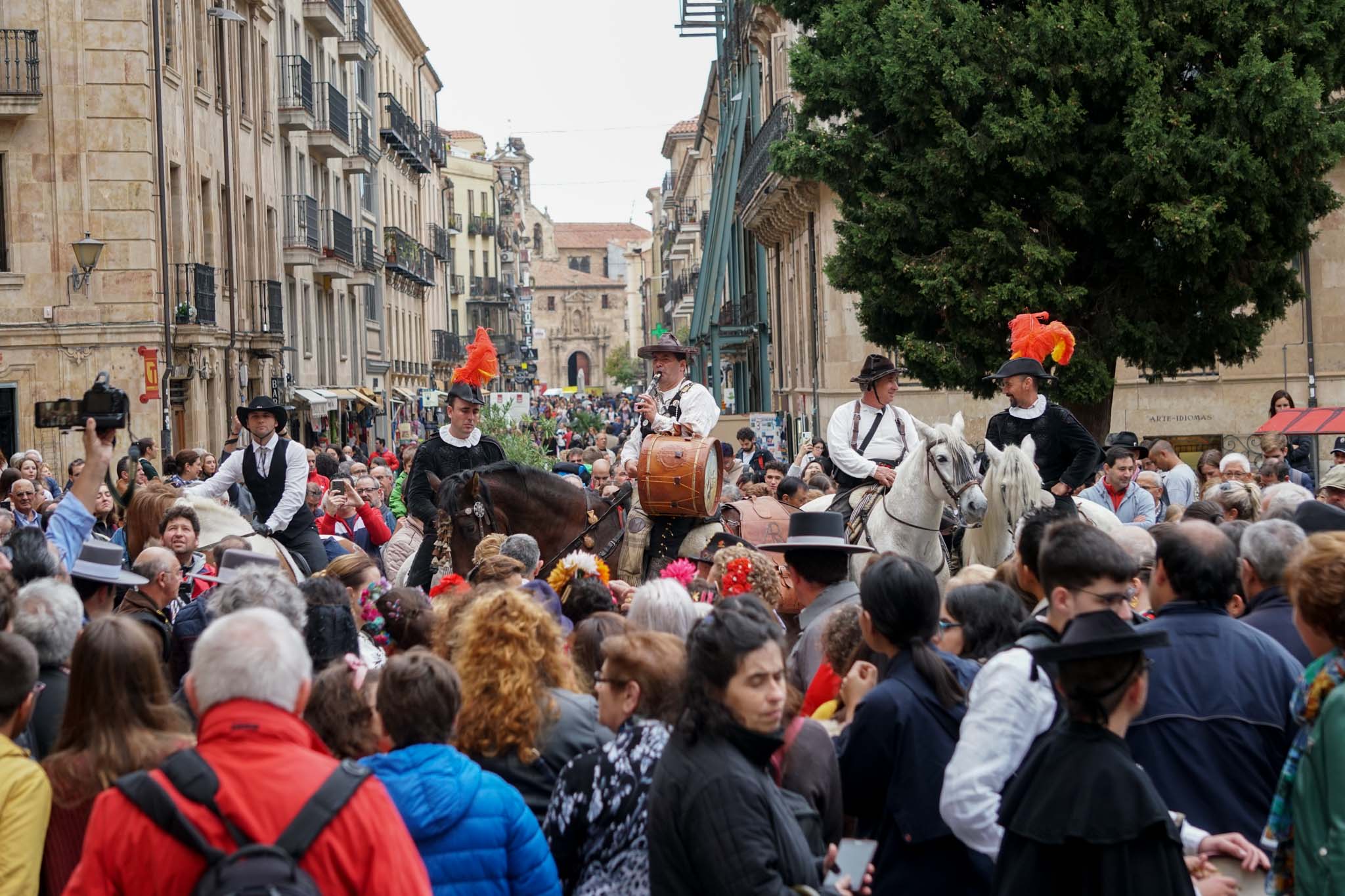 Celebración del Mariquelo en Salamanca. 