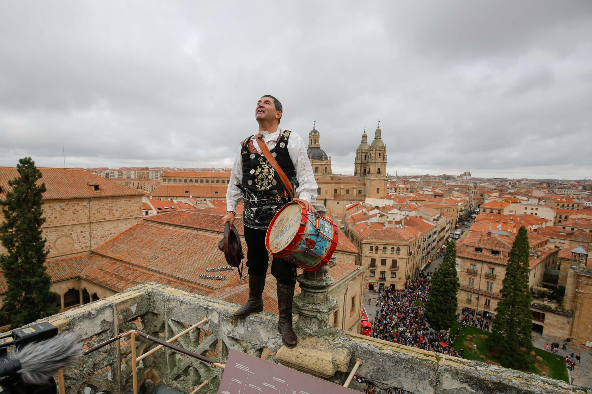 Celebración del Mariquelo en Salamanca. 
