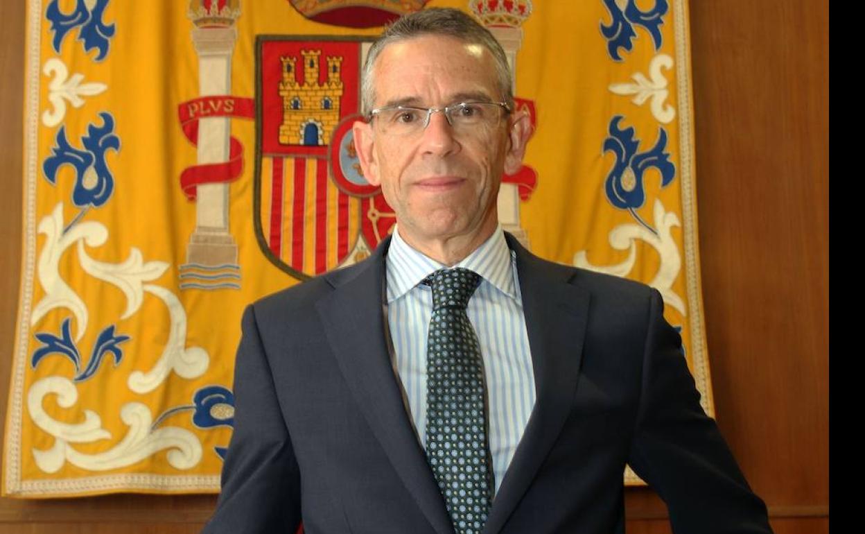 Ignacio Pando, presidente de la Audiencia de Segovia. 