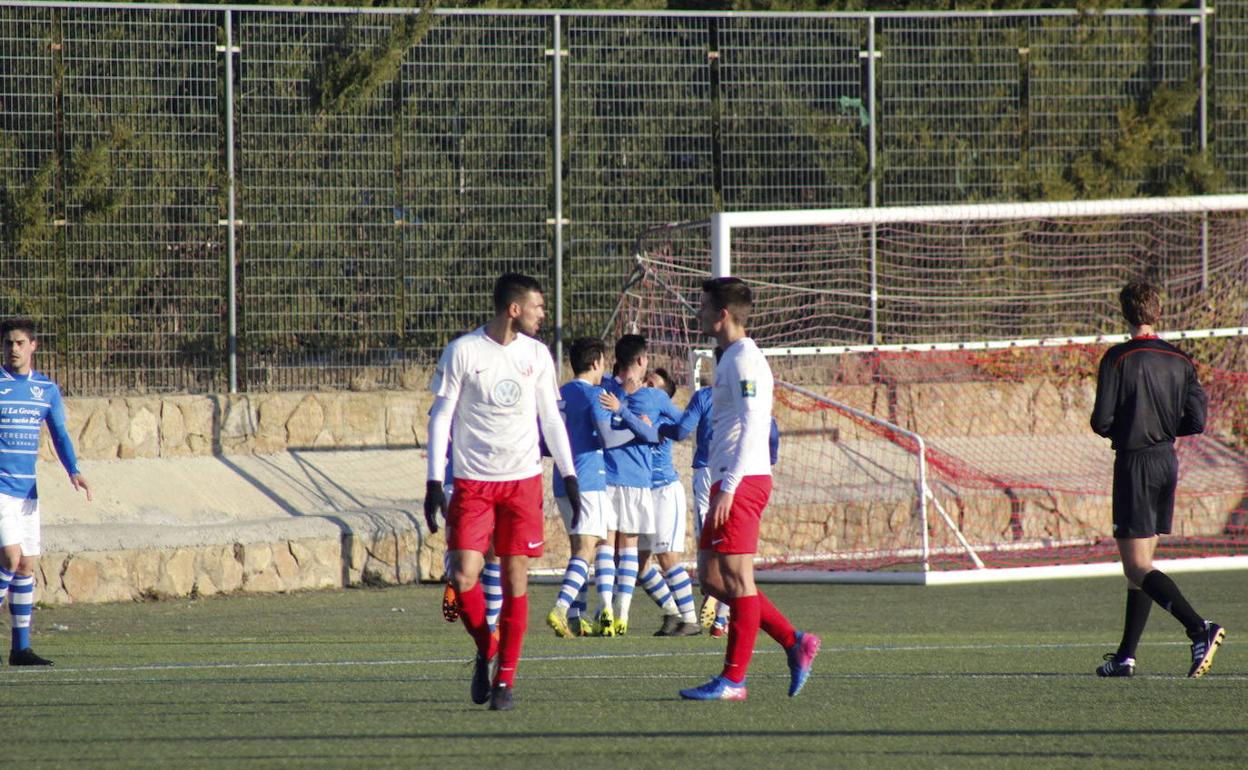 Imagen de un partido en el San Casto esta temporada