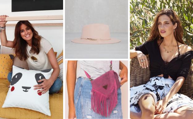 Isabel Jiménez (izquierda) y Sara Carbonero (derecha) son las fundadoras de Slow Love. En la imagen, sombrero de 34,99 euros y bolso de 80.