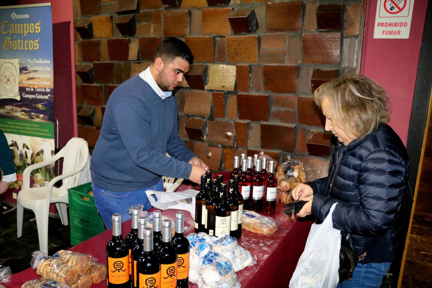 Baltanás disfruta de sus quesos y vinos.