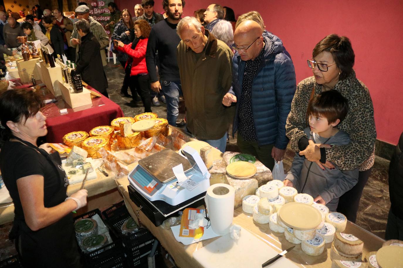 Baltanás disfruta de sus quesos y vinos.