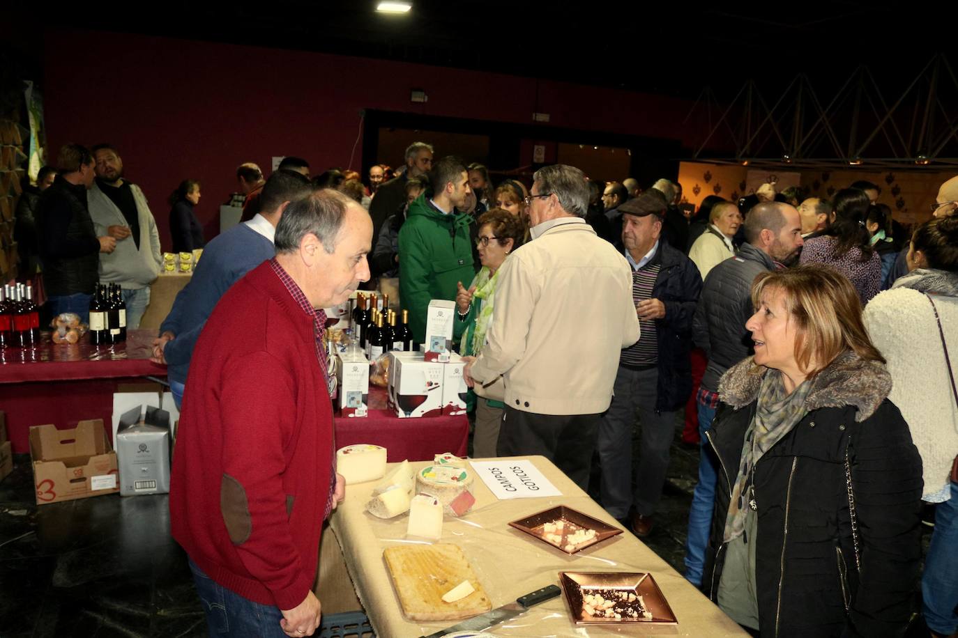 Baltanás disfruta de sus quesos y vinos.