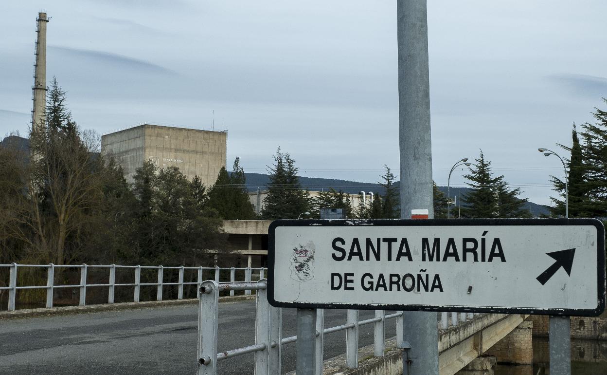 Central nuclear de Santa María de Garoña, en el norte de Burgos