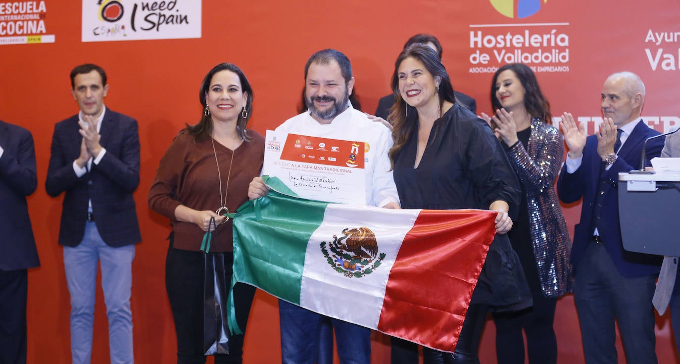 Fotos: Entrega de premios del Concurso Nacional de Pinchos y Tapas y la tercera del Campeonato Mundial de Tapas Ciudad de Valladolid
