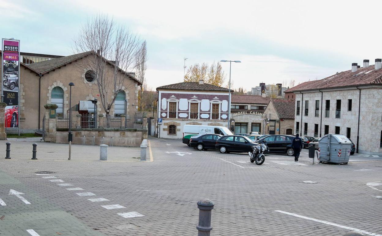 Imagen de la plaza del Mercado Viejo. 