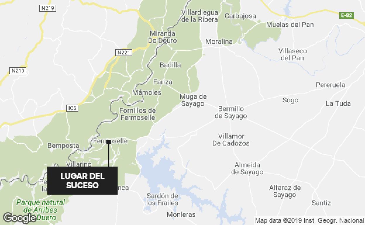 Muere un ciclista en Fermoselle tras sufrir una caída junto a la Plaza Vieja