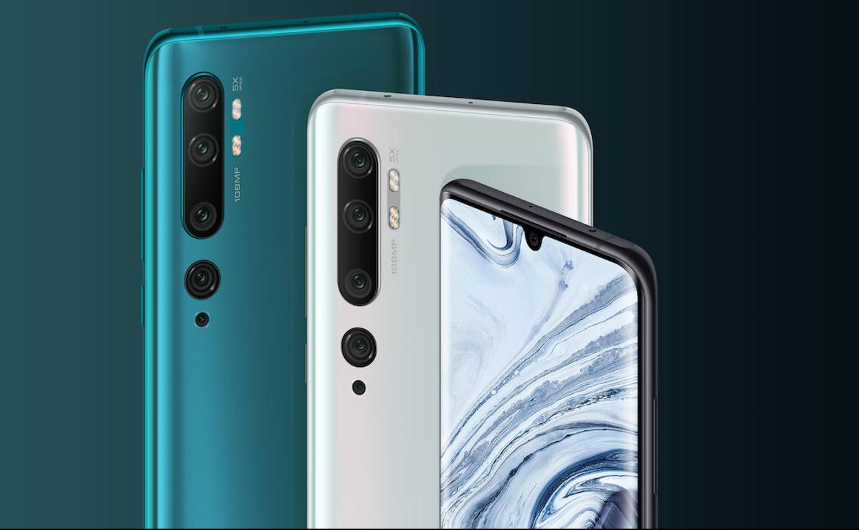 El nuevo móvil de Xiaomi, Mi Note 10.