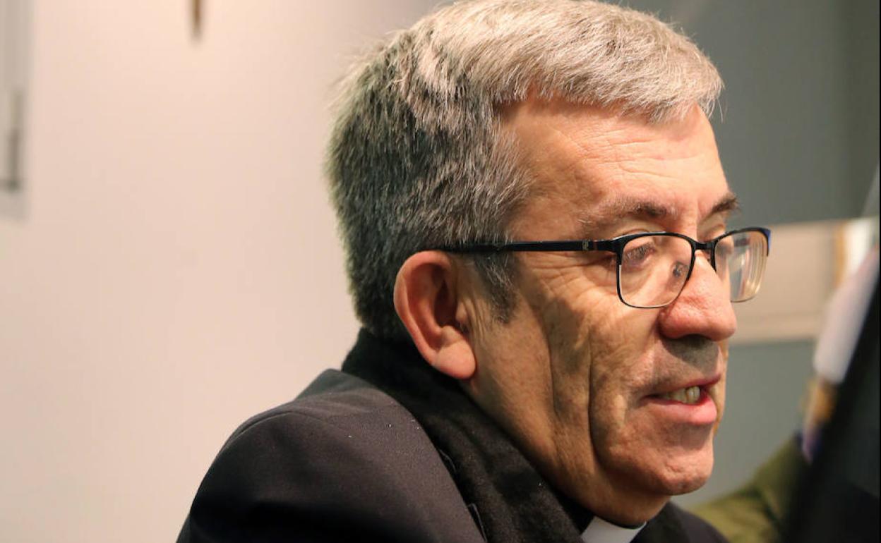 Luis Argüello, en la rueda de prensa.