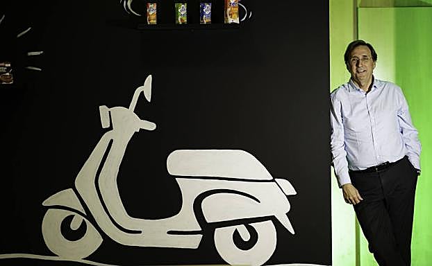 Tomás Pascual Gómez-Cuétara posa para la entrevista en la sede central de CalidadPascual.