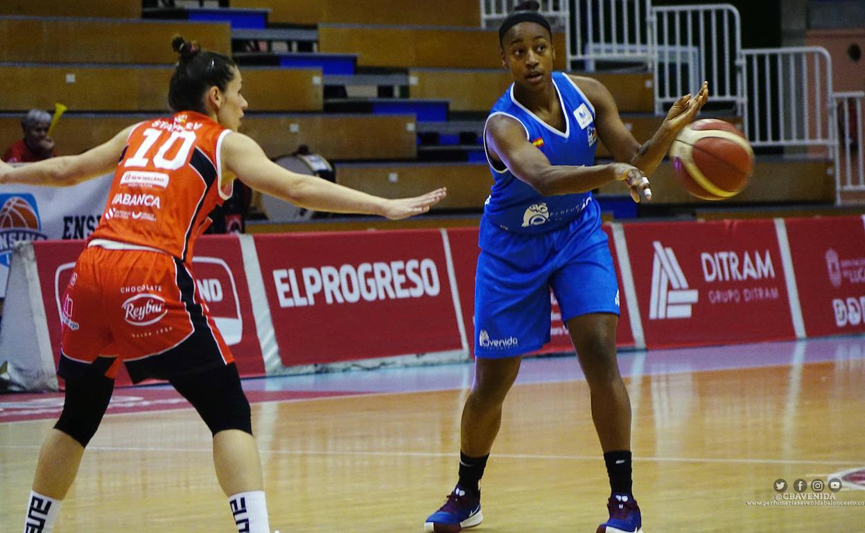 Loyd, en el partido. 