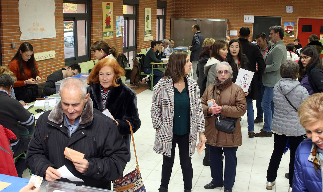 Votaciones en Palazuelos de Eresma y La Granja 