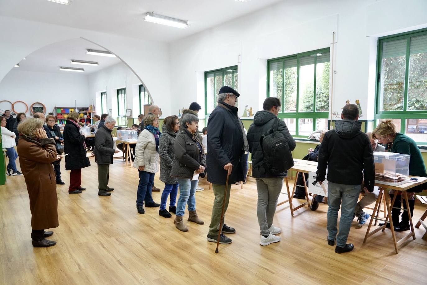 Jornada electoral en Valladolid.