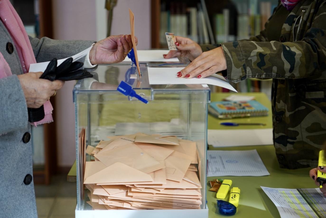 Jornada electoral en Valladolid.