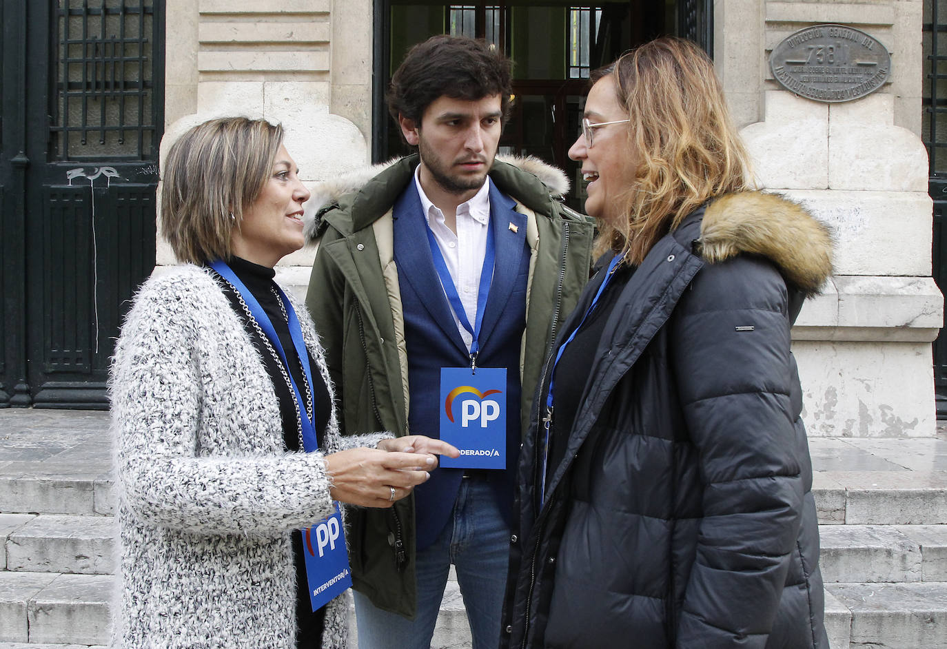 Así votan los candidatos de Palencia.