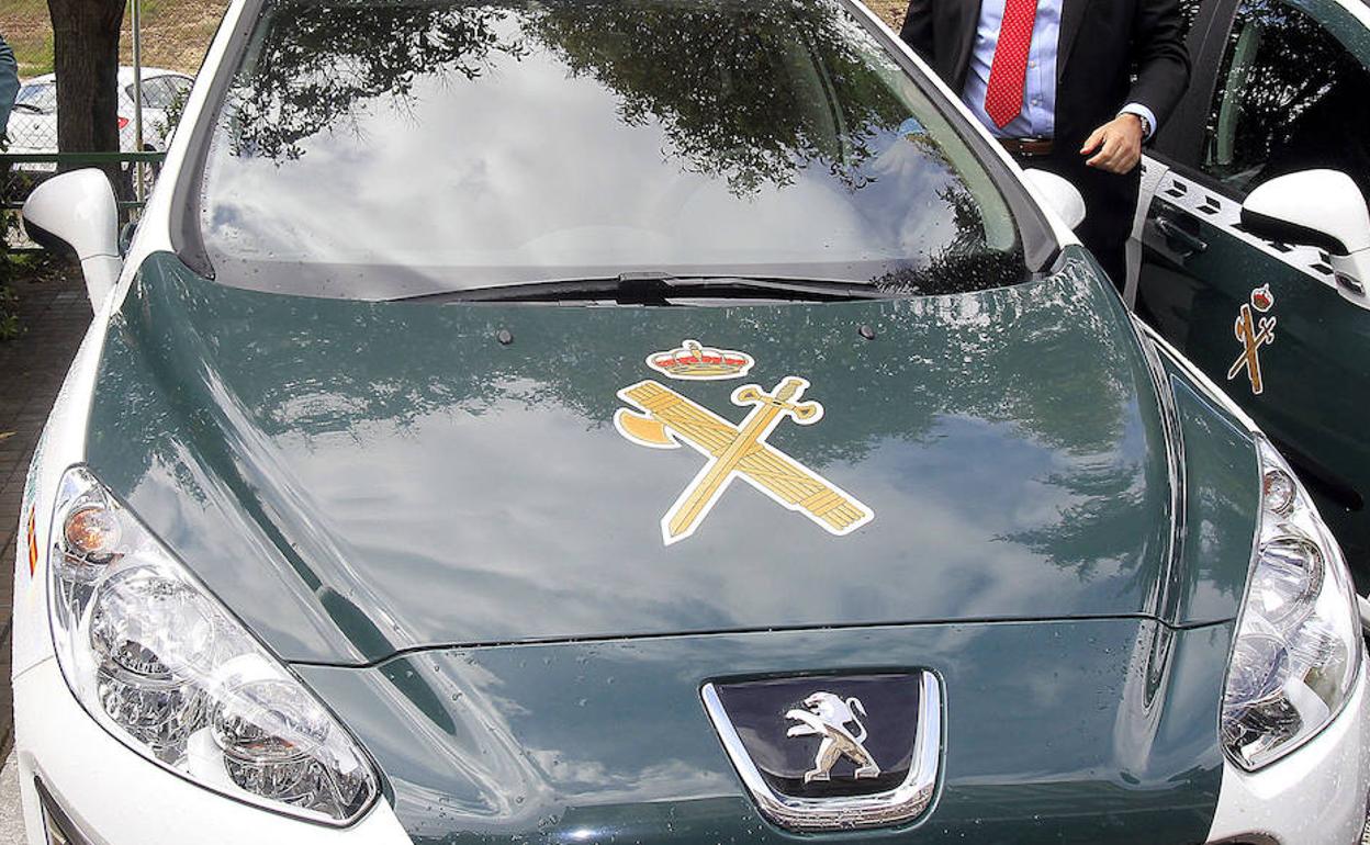 Patrulla de la Guardia Civil. 