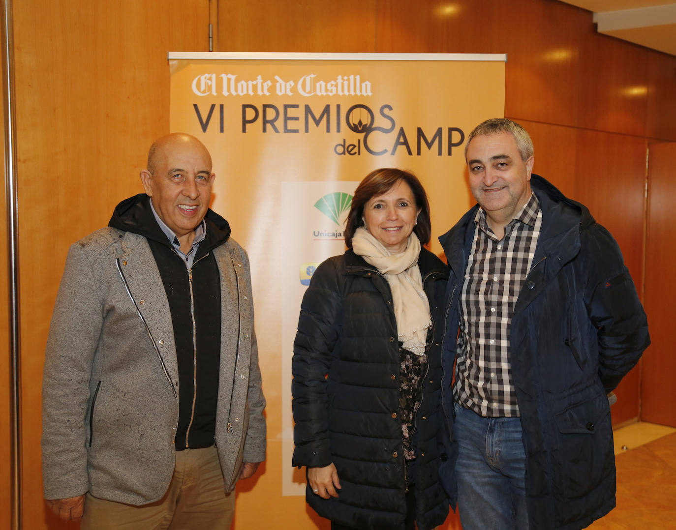 Aurelio Pérez, Blanca Asensio y Prisciliano Losada.