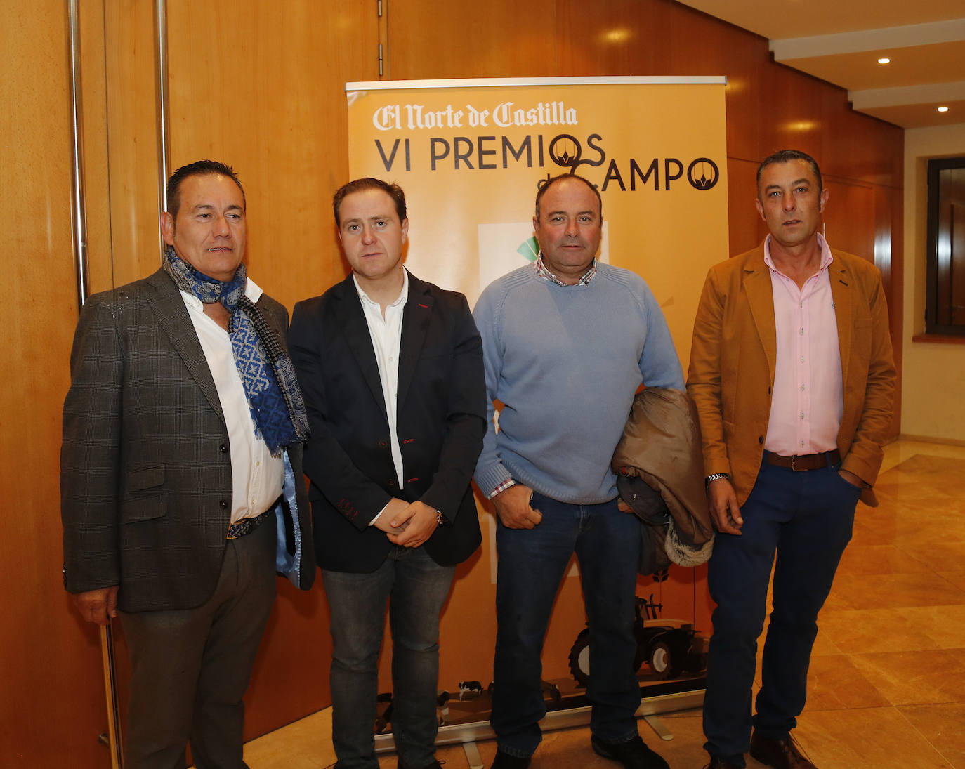 Alfonso Hernández, Carmelo Arenas, César Valero y Fernando Esteban.