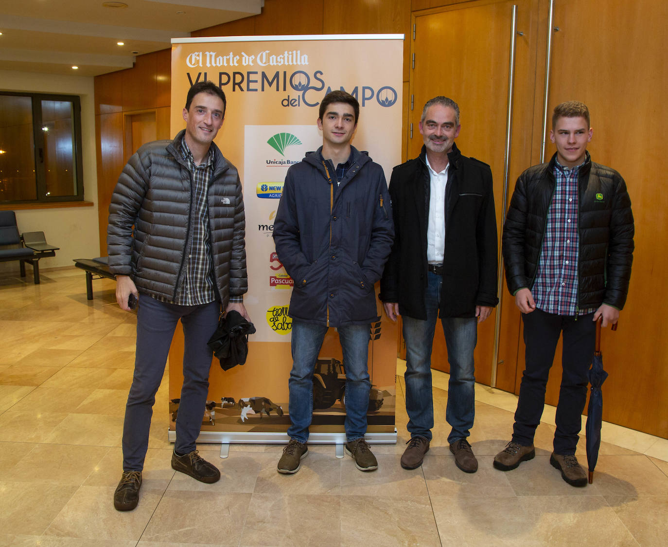 Abel Barrios, Diego Martín, José Martín y Daniel de León.