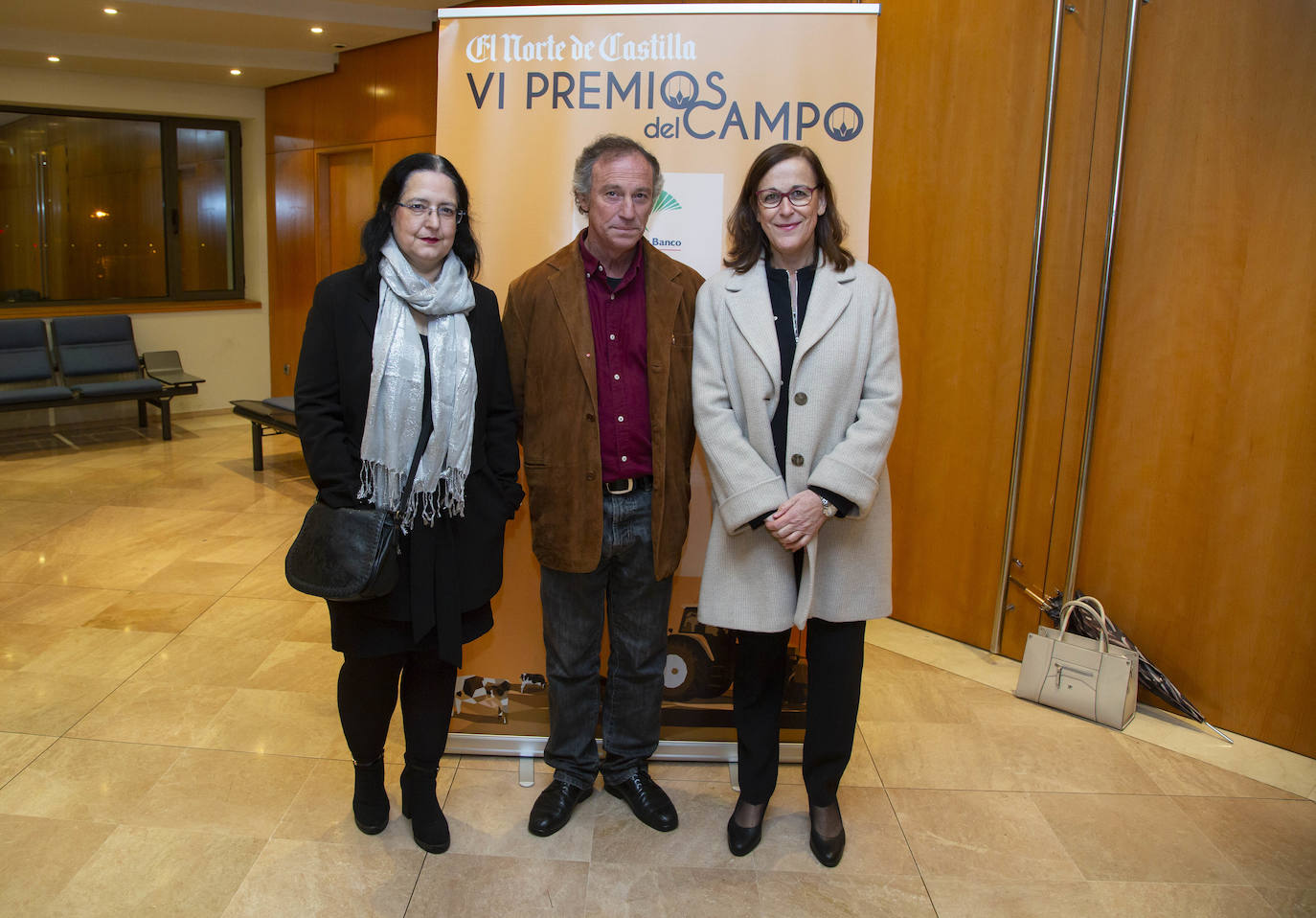 Celes Asensio, Juan Pablo Santiago y Natividad Santiago.