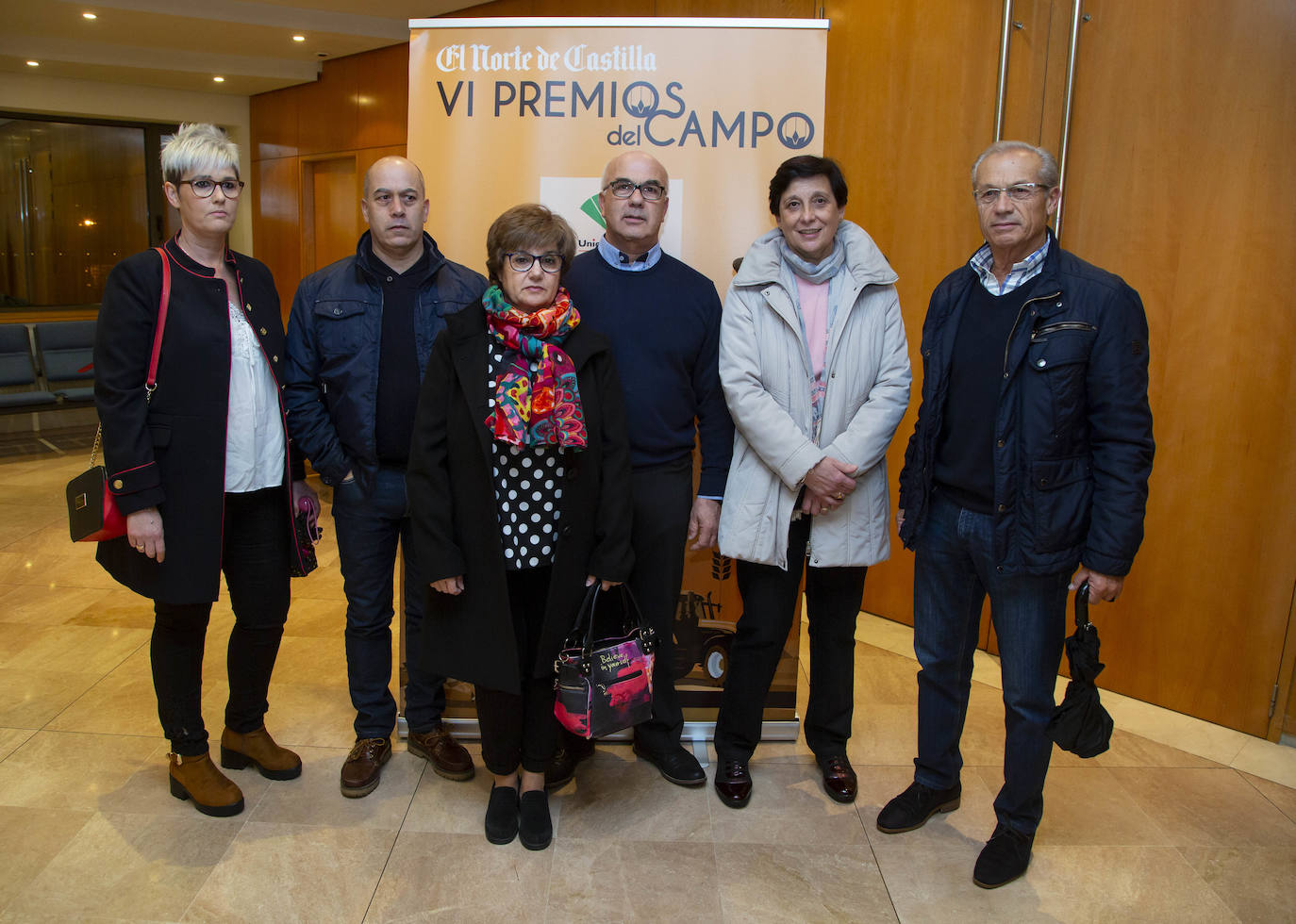 Natalia Carreño, Jesús Castell, Teresa Hernández, Juan Carlos Castell, Montse Serrán y Javier Castell.