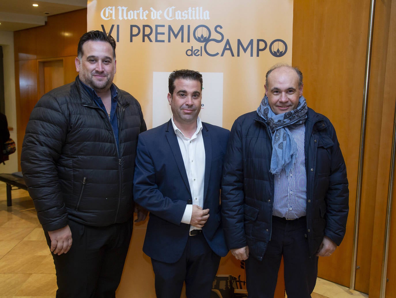 Oliver del Arc, Alberto Sanz y Desiderio Rupérez.