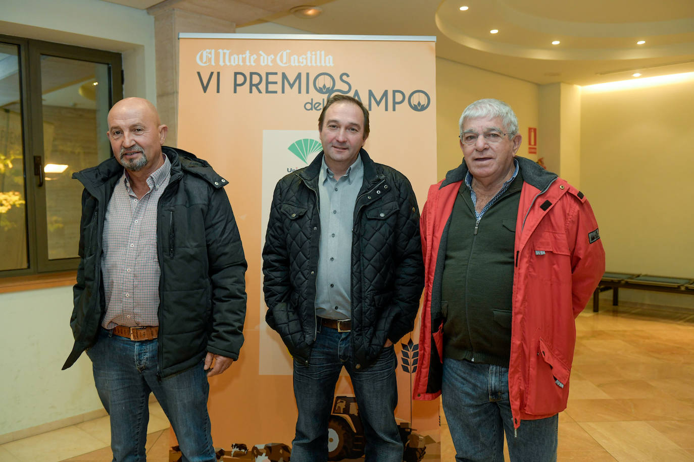 José Luis García, Pedro Luis Sanz y Ángel Luis Echevarría.