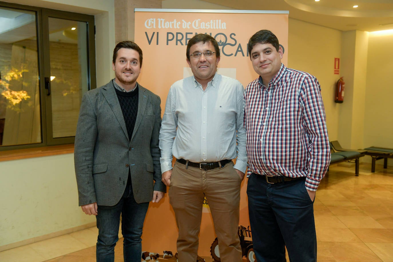 Alberto Magdaleno, Jorge González y Zosimo González.