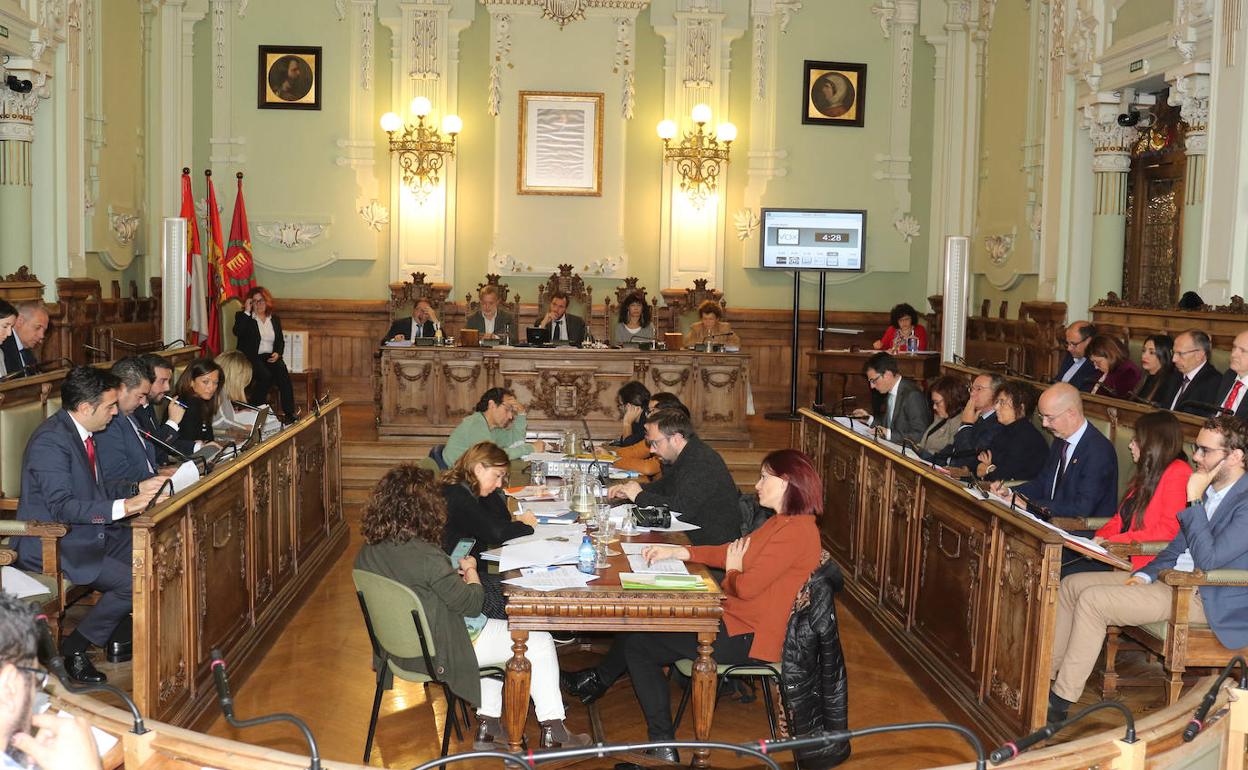 Pleno municipal de noviembre, celebrado este mates. 