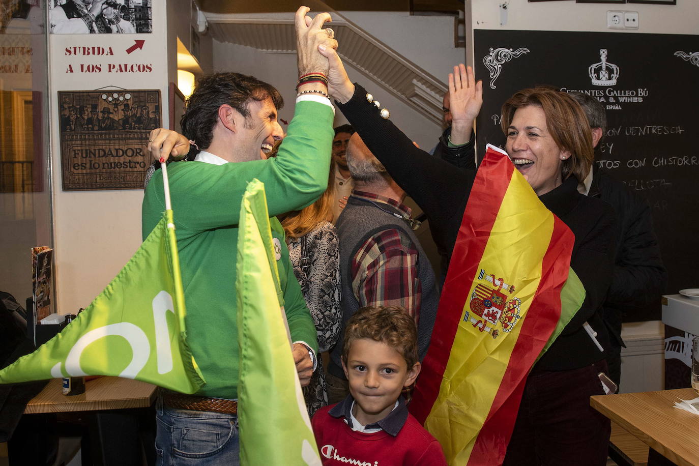 Rodrigo Jiménez y Esther Nuñez festejan los resultados conseguidos en Segovia.