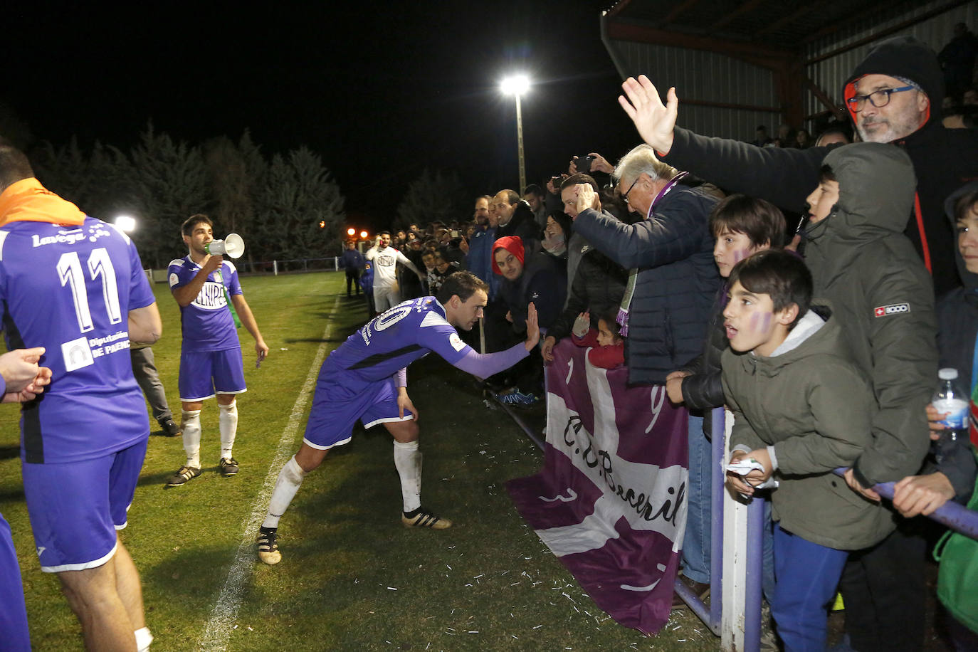 Becerril vive un sueño en la copa del rey de fútbol.