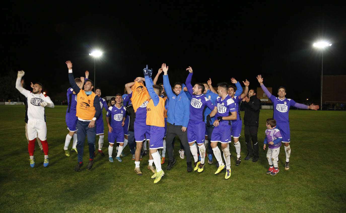 Becerril vive un sueño en la copa del rey de fútbol.