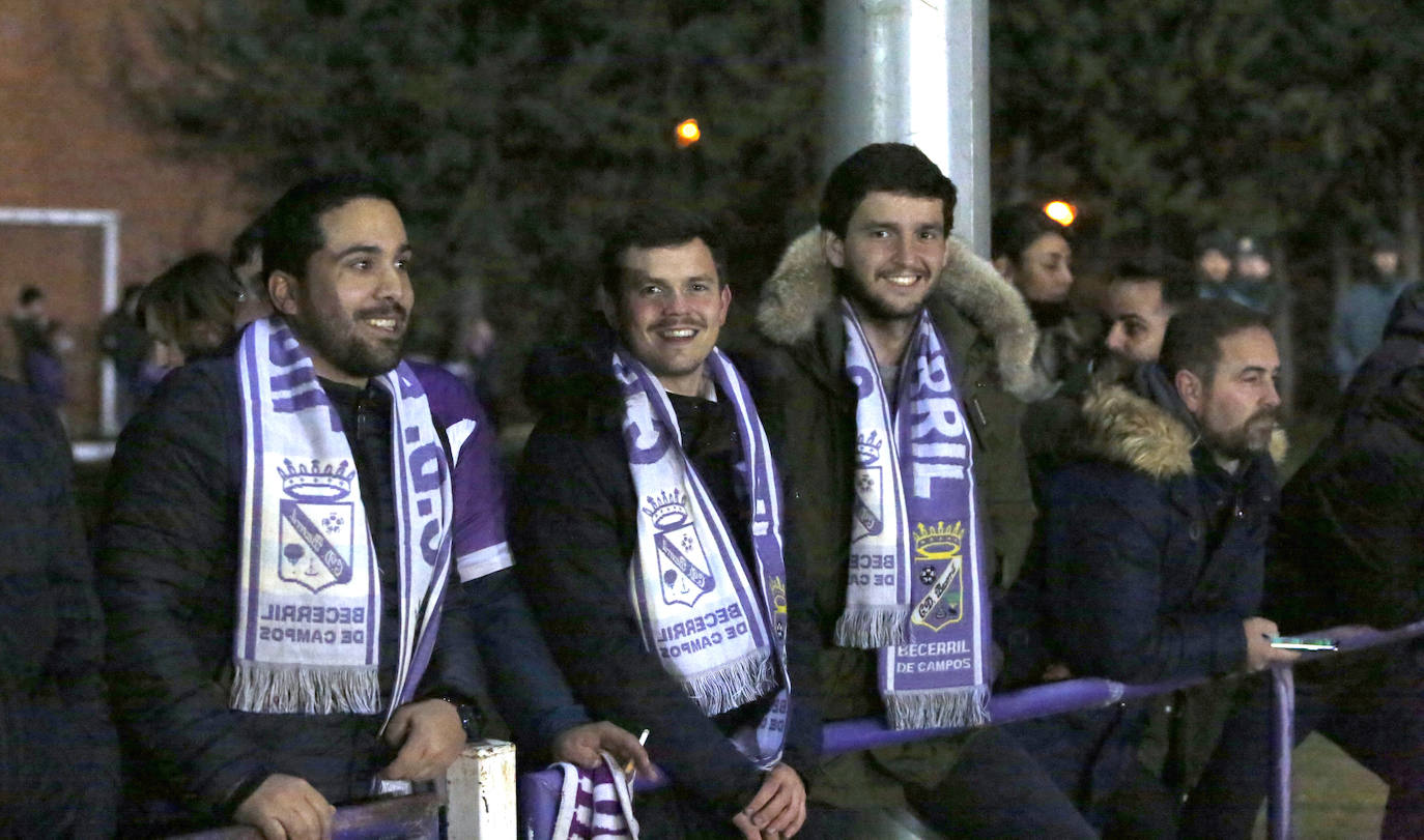 Becerril vive un sueño en la copa del rey de fútbol.