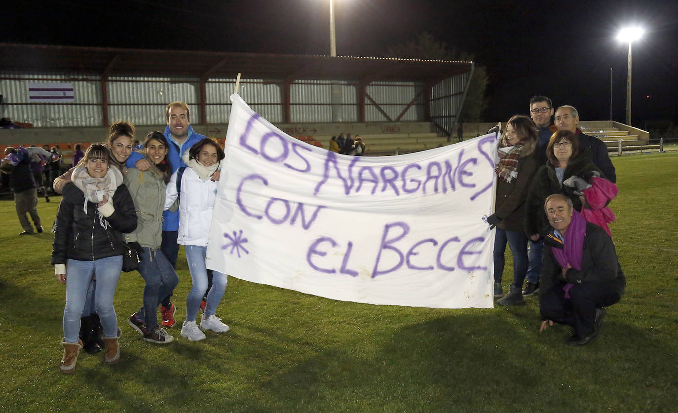 Becerril vive un sueño en la copa del rey de fútbol.