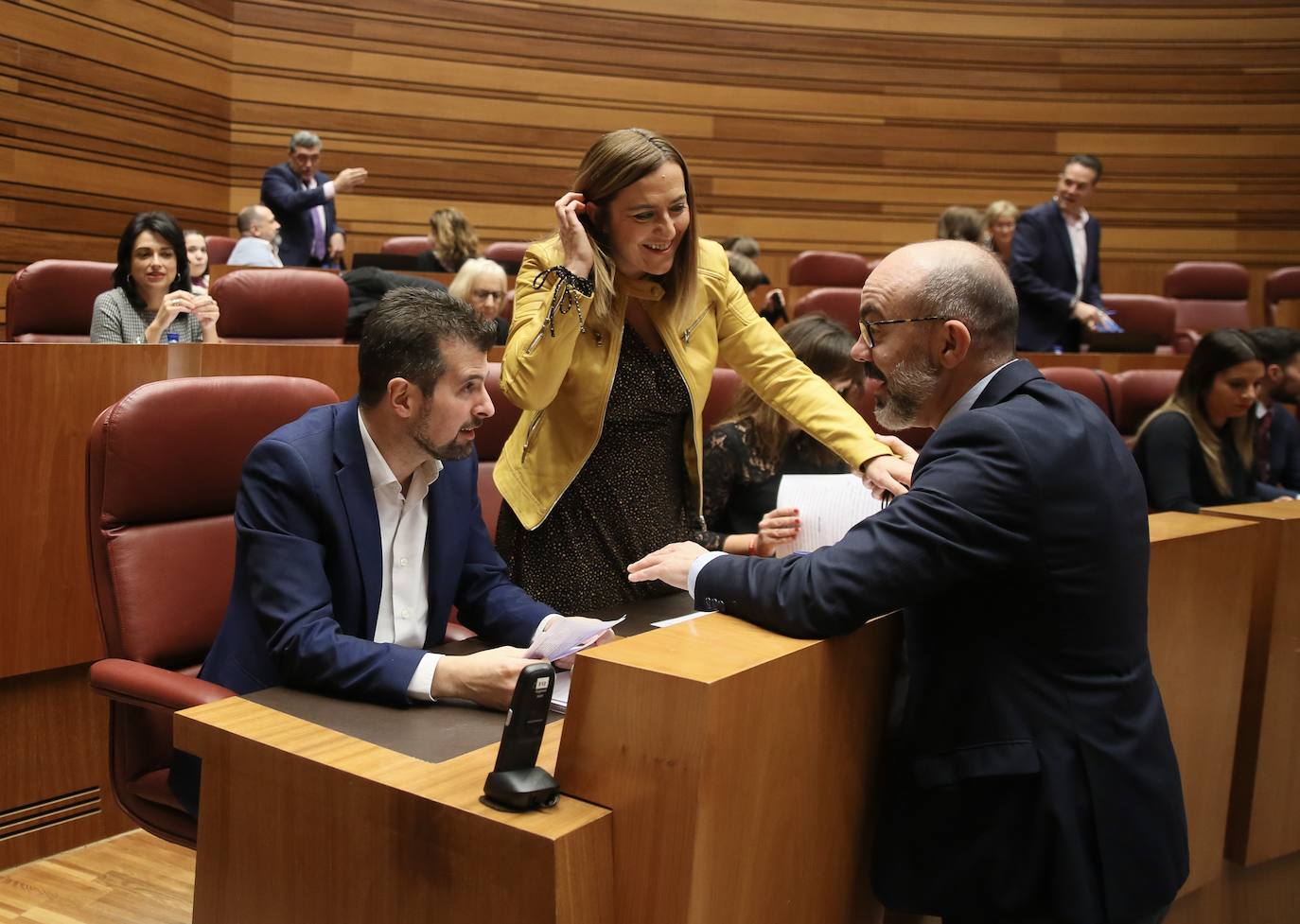 Pleno de las Cortes de Castilla y León. 