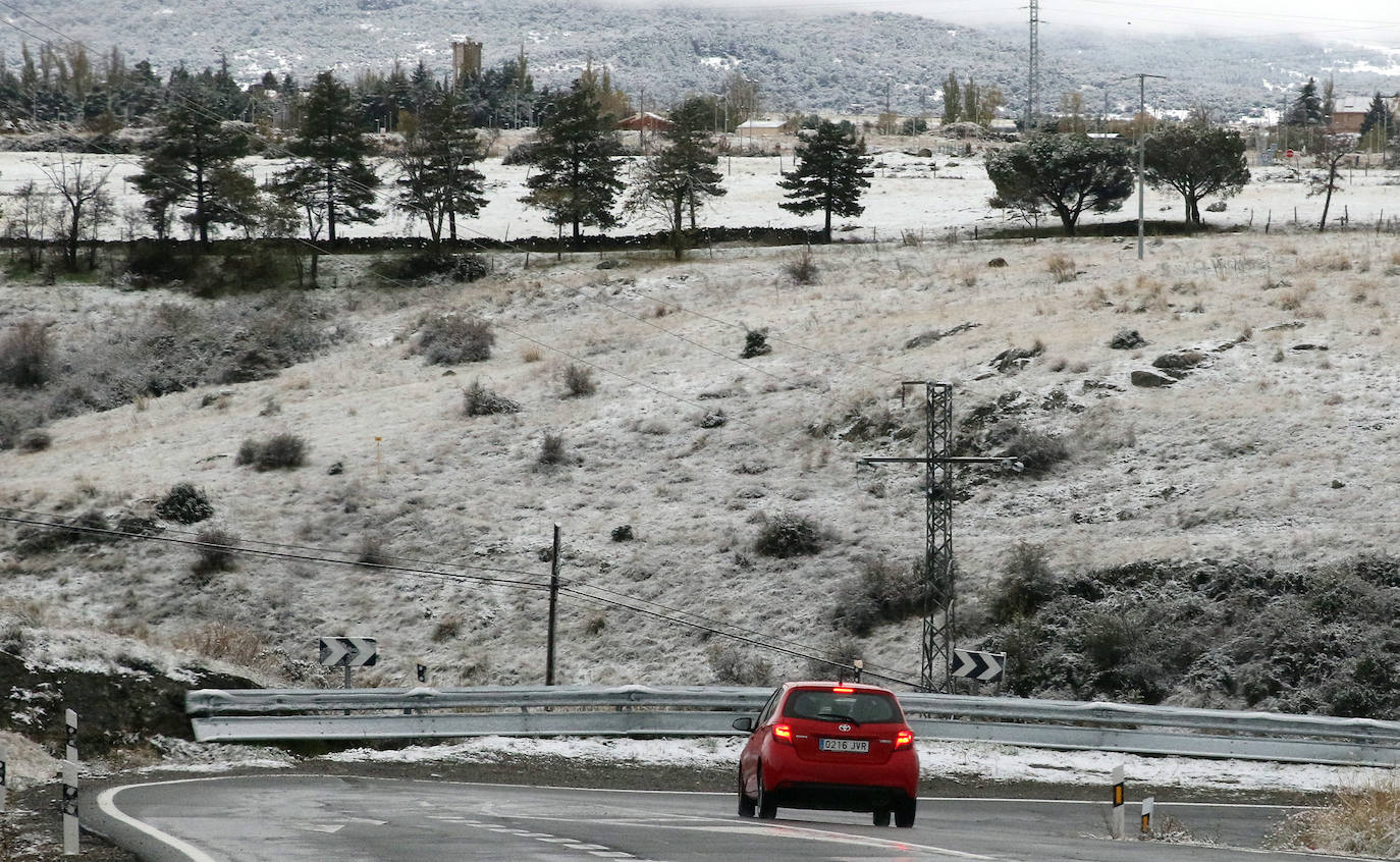 Nevada en la provincia de Segovia 