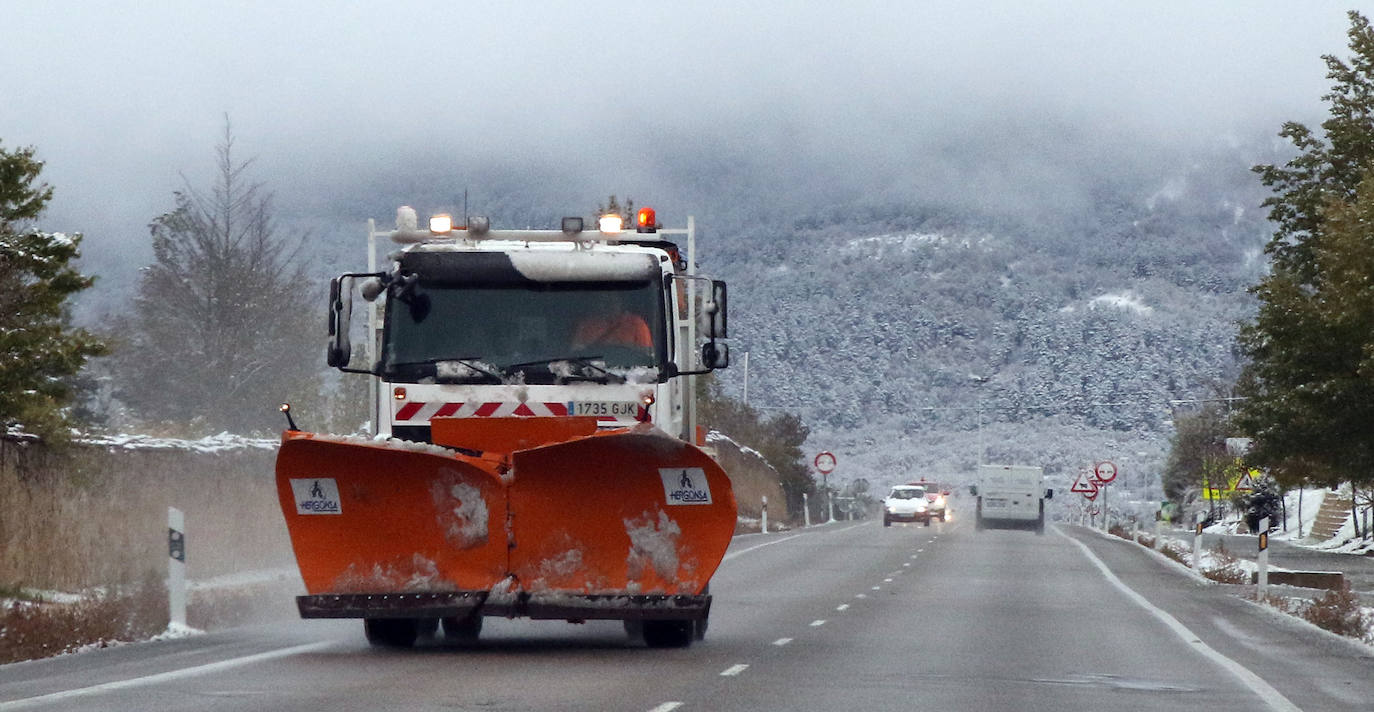Nevada en la provincia de Segovia 
