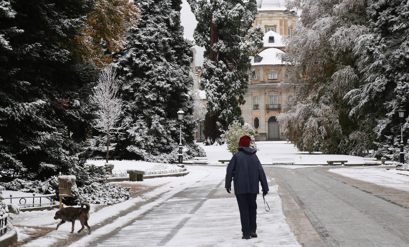 Nevada en la provincia de Segovia 