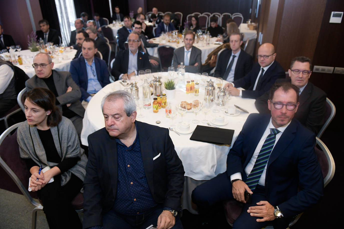 Cirus Andreu, el presidente ejecutivo de Sabadell Asset Management (gestión de activos), protagoniza este jueves el Foro Económico de El Norte de Castilla con la ponencia '¿Cómo encontrar rentabilidad en un mundo de tipos de interés bajo cero?' en el Vincci Frontaura de Valladolid