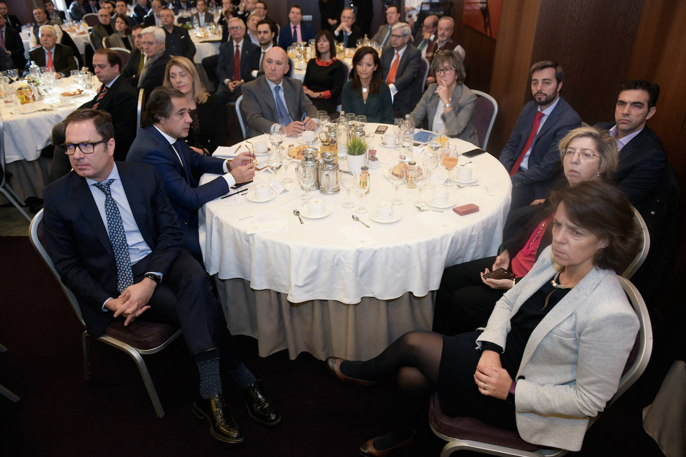 Cirus Andreu, el presidente ejecutivo de Sabadell Asset Management (gestión de activos), protagoniza este jueves el Foro Económico de El Norte de Castilla con la ponencia '¿Cómo encontrar rentabilidad en un mundo de tipos de interés bajo cero?' en el Vincci Frontaura de Valladolid