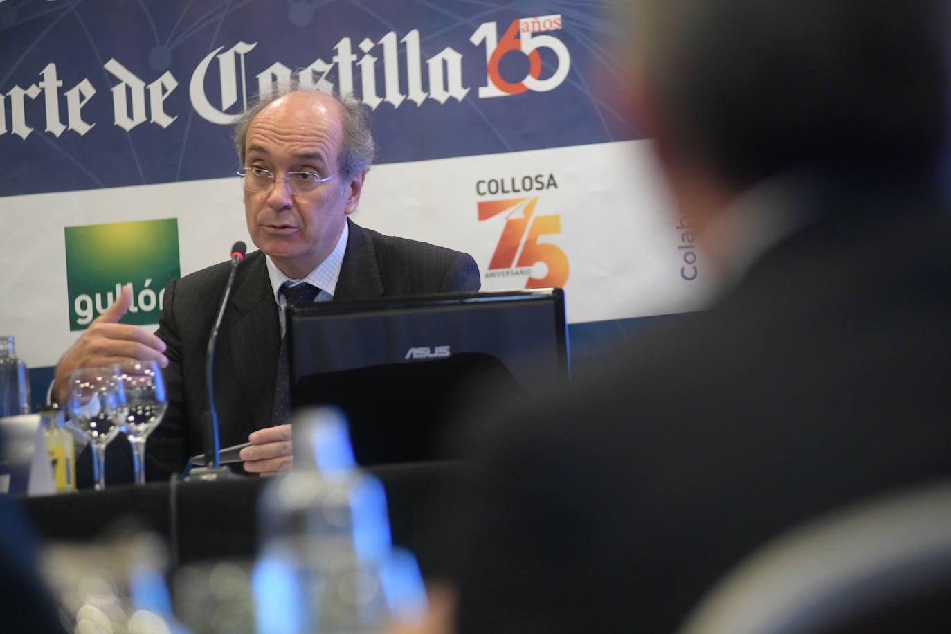 Cirus Andreu, el presidente ejecutivo de Sabadell Asset Management (gestión de activos), protagoniza este jueves el Foro Económico de El Norte de Castilla con la ponencia '¿Cómo encontrar rentabilidad en un mundo de tipos de interés bajo cero?' en el Vincci Frontaura de Valladolid