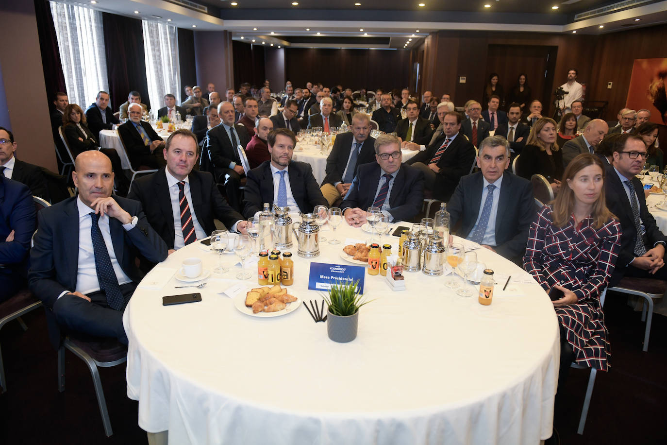 Cirus Andreu, el presidente ejecutivo de Sabadell Asset Management (gestión de activos), protagoniza este jueves el Foro Económico de El Norte de Castilla con la ponencia '¿Cómo encontrar rentabilidad en un mundo de tipos de interés bajo cero?' en el Vincci Frontaura de Valladolid