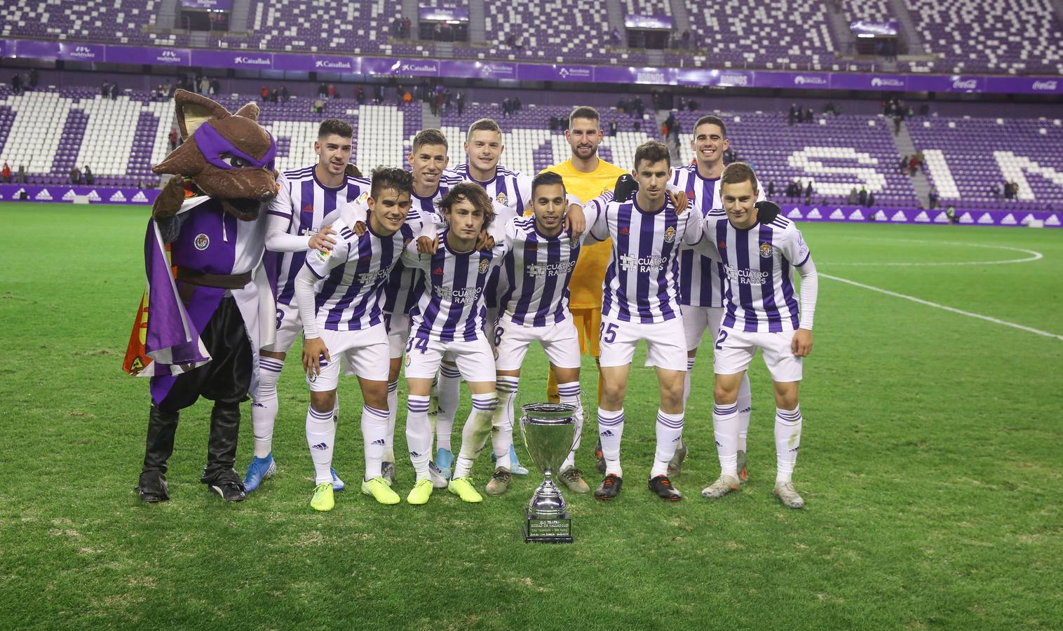 Un gol de Toni a la media hora dio el triunfo al Pucela en un Zorrilla desierto frente a un discreto Gaz Metan rumano