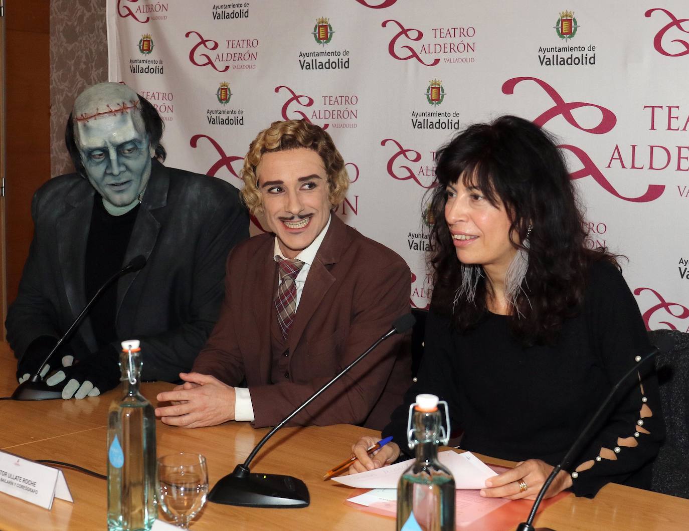 Presentación en el Teatro Calderón del Musical 'El jovencito Frakenstein'. 