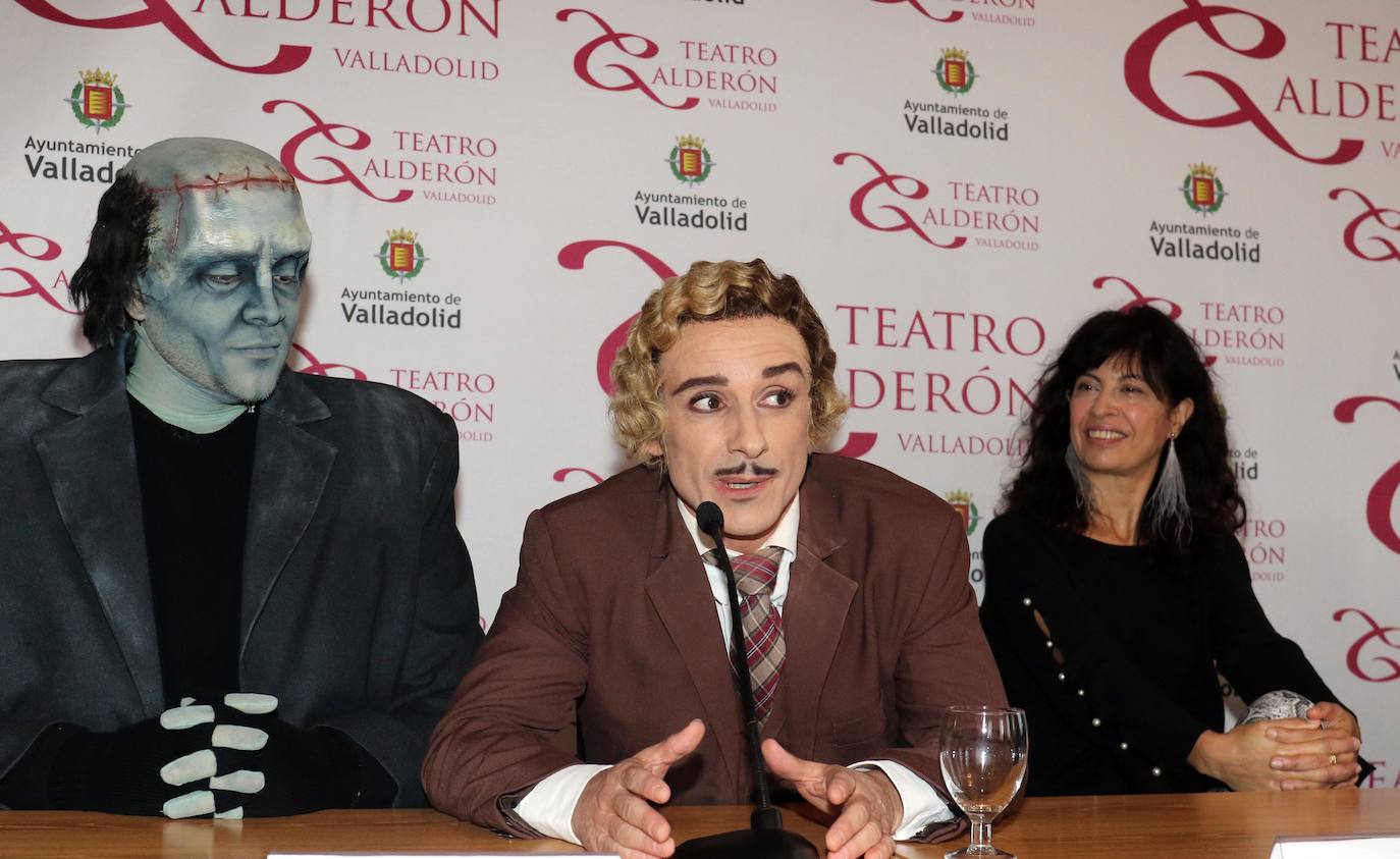 Presentación en el Teatro Calderón del Musical 'El jovencito Frakenstein'. 